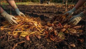 managing crop residue and debris managing crop residue and debris
