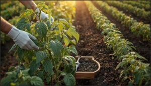 managing weeds, pests, and diseases