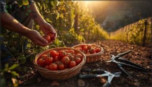 manual harvesting methods for efficiency