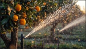 micro-sprinkler irrigation for freeze protection micro-sprinkler irrigation for freeze protection