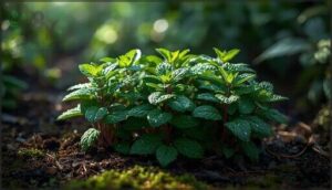 mint for cool, moist areas mint for cool, moist areas