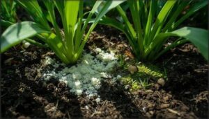 mold or fungal growth on soil