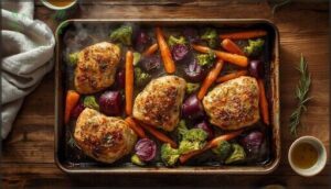 one-pan and sheet-pan organic meals