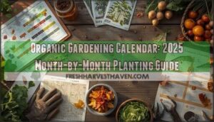 organic gardening calendar