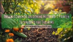 organic summer gardening methods