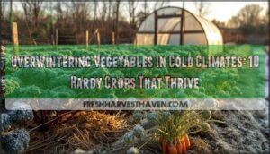 overwintering vegetables in cold climates