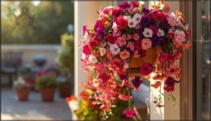 petunias – cascading color for containers petunias – cascading color for containers
