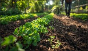 planting cover crops for soil aeration