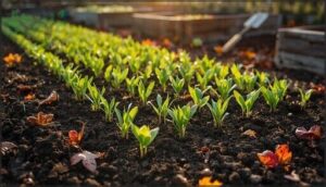 planting cover crops to enrich soil