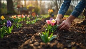 planting spring flowers successfully