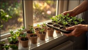 preparing seedlings for outdoor transplant preparing seedlings for outdoor transplant