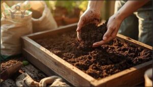 preparing soil for herb planting preparing soil for herb planting