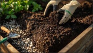 preparing soil for seasonal herbs preparing soil for seasonal herbs