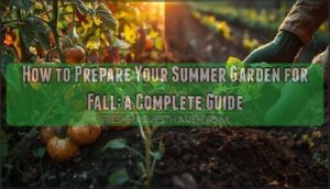 preparing summer garden for fall