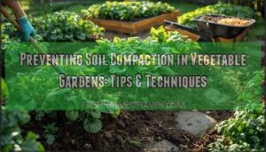preventing soil compaction in vegetable gardens