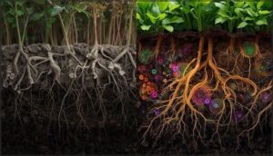 promoting beneficial soil microorganisms