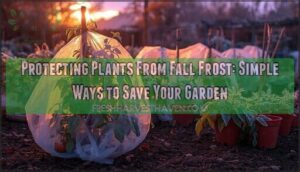 protecting plants from fall frost