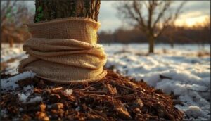 protecting roots and trunks from cold protecting roots and trunks from cold