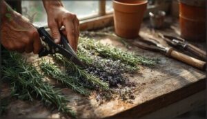 pruning woody and perennial herbs