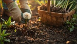 pull weeds before they seed pull weeds before they seed