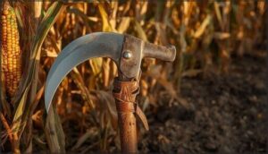 reaping hook – precision for corn and millet