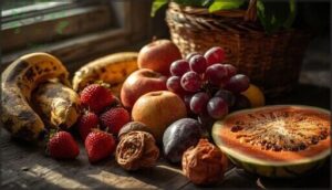 recognizing signs of overripe fruit