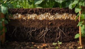 recommended soil ratios (topsoil, compost, aerators)