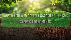 renewing vegetable garden soil