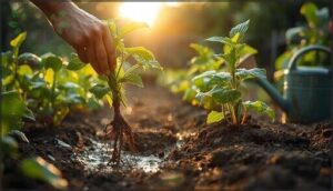 reviving overwatered garden plants