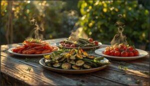 roasted and grilled vegetable sides roasted and grilled vegetable sides