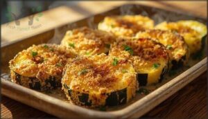 roasted summer squash with panko and parmesan roasted summer squash with panko and parmesan