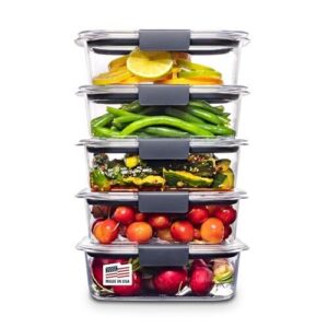 Rubbermaid Brilliance Food Storage Containers B079M8FPTW