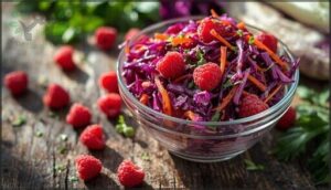 ruby raspberry slaw