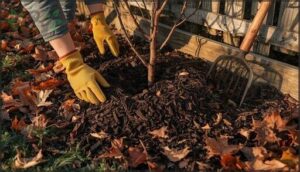 safe mulching techniques around plants safe mulching techniques around plants