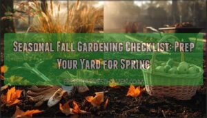 seasonal fall gardening checklist