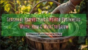 seasonal harvesting tips for beginners