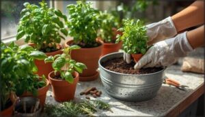 selecting and preparing containers