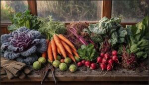 selecting cold-hardy vegetables and varieties
