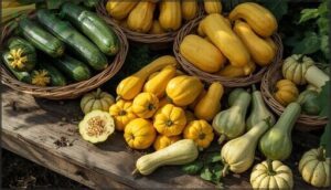 selecting fresh summer squash varieties selecting fresh summer squash varieties