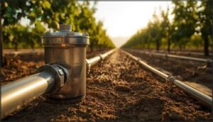 selecting pipes, emitters, and filters for your system