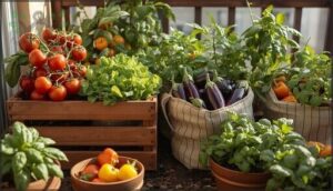 selecting vegetables for container success selecting vegetables for container success