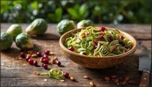 shaved brussels sprouts and cranberry salad shaved brussels sprouts and cranberry salad