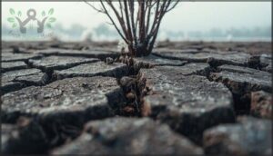 shrinking or cracked soil shrinking or cracked soil