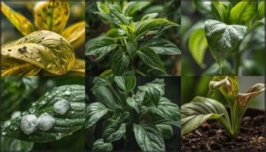 signs of pest infestations on leaves, stems, and soil signs of pest infestations on leaves, stems, and soil