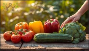 signs of ripeness: color, size, and texture signs of ripeness: color, size, and texture