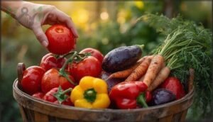 signs of vegetable maturity