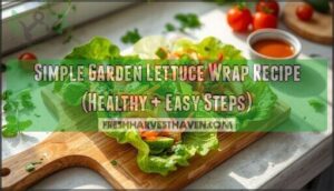 simple garden lettuce wrap recipe