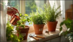 simple herb care and maintenance tips