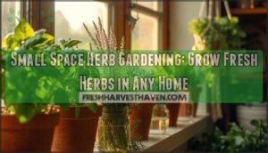 small space herb gardening