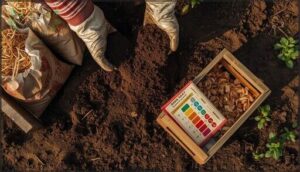 soil amendment and mulching